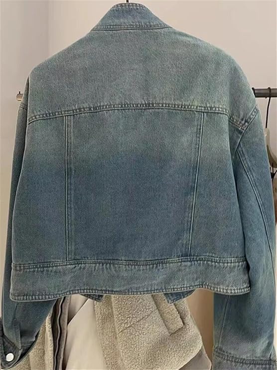 Cropped Motorcycle Jacket