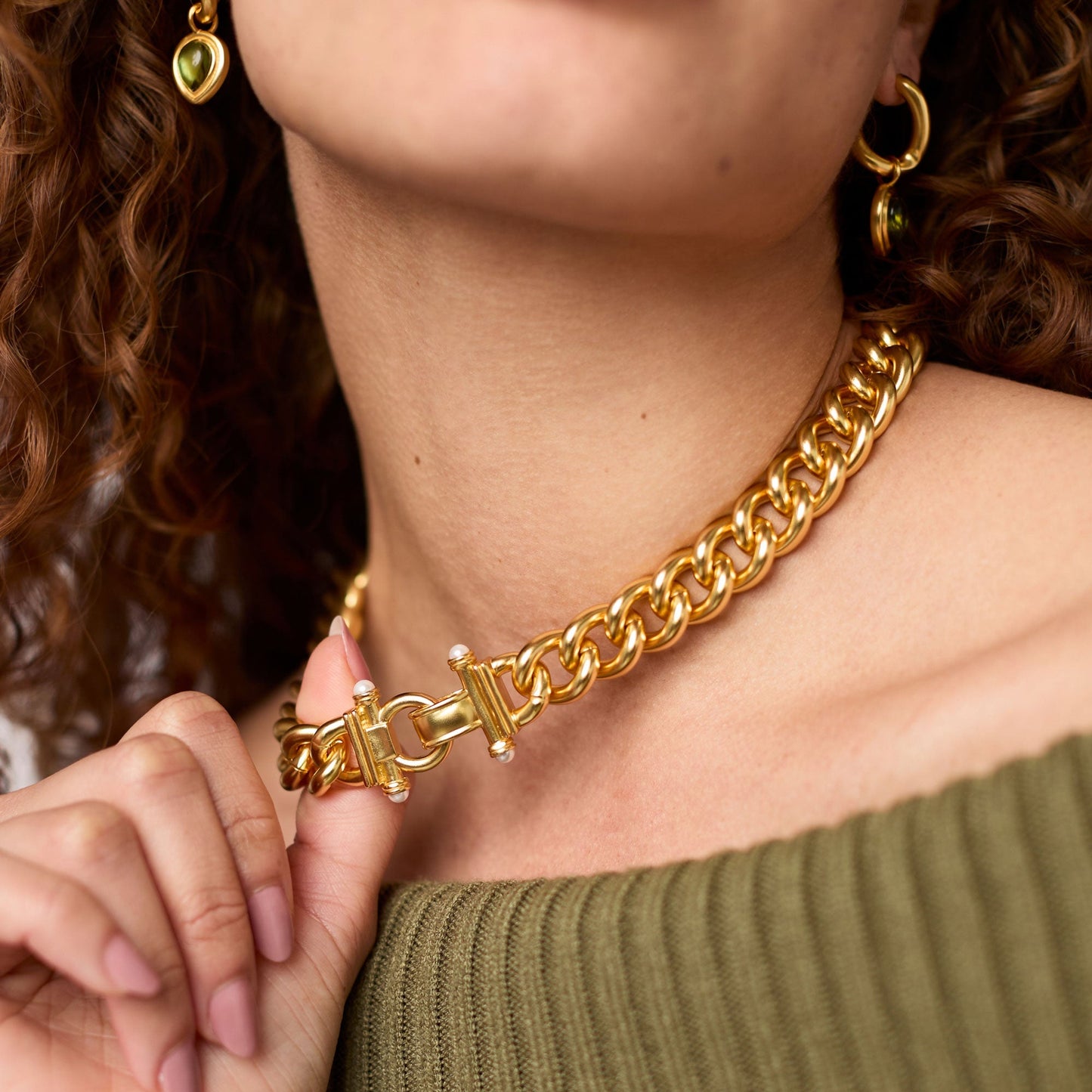 Metal Link Necklace