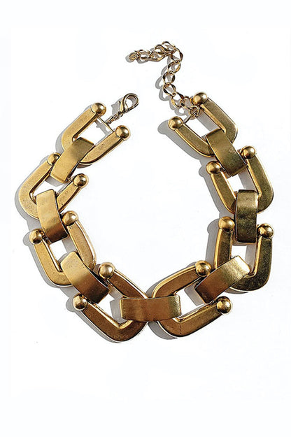 U-shaped Clavicle  Necklace