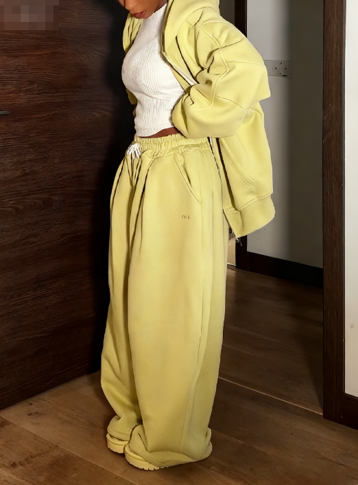 Hooded Loose Two Pieces Sets