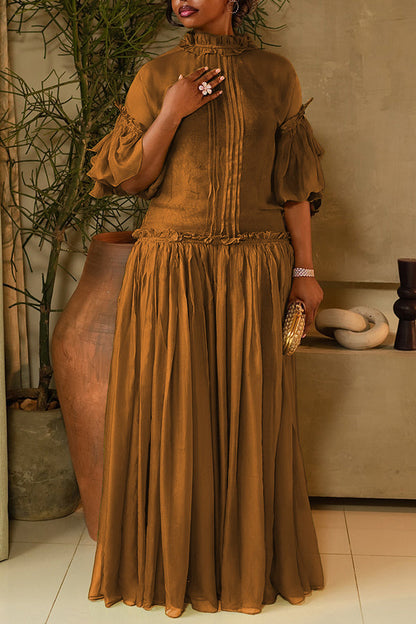 New French Style Maxi Dress
