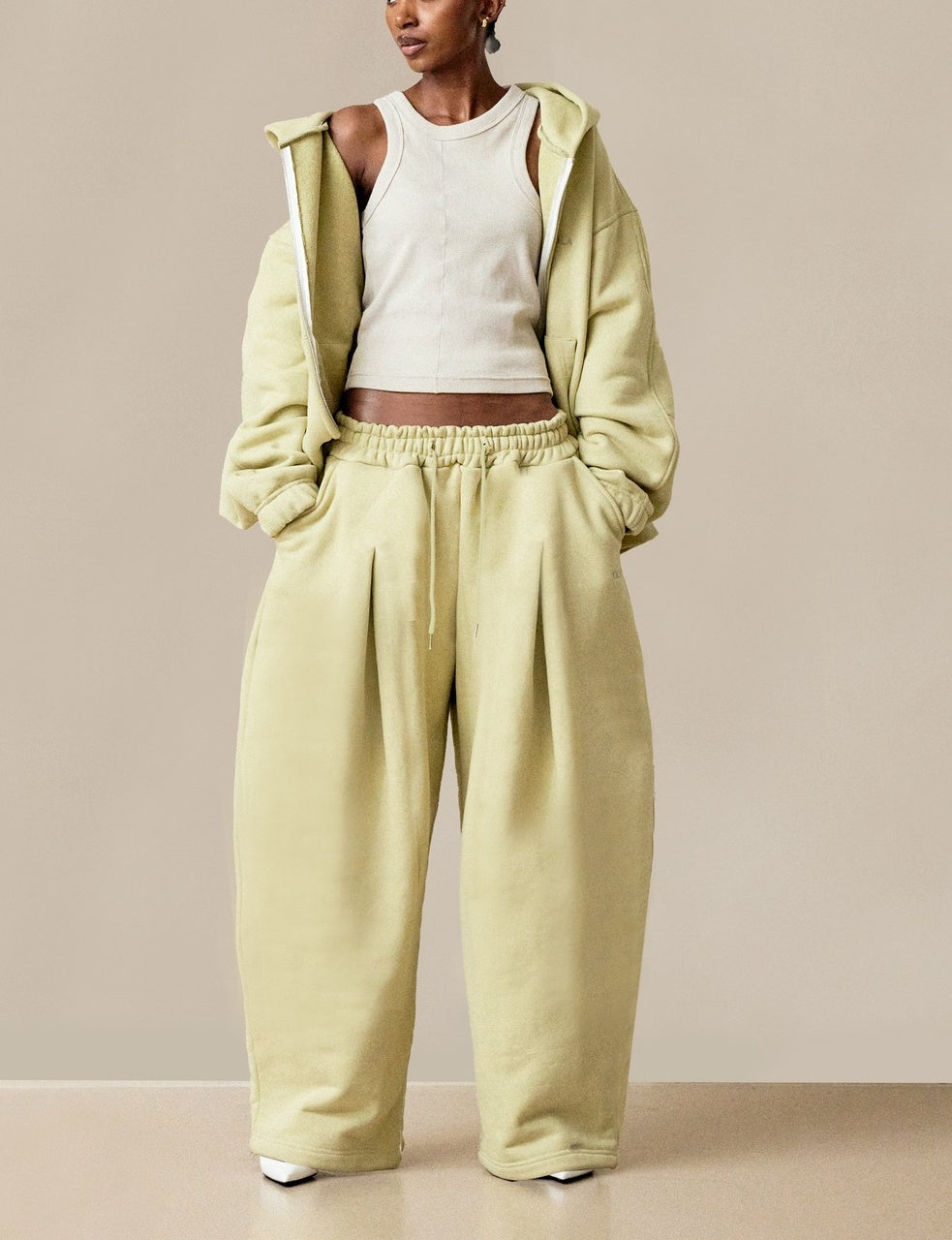 Hooded Loose Two Pieces Sets