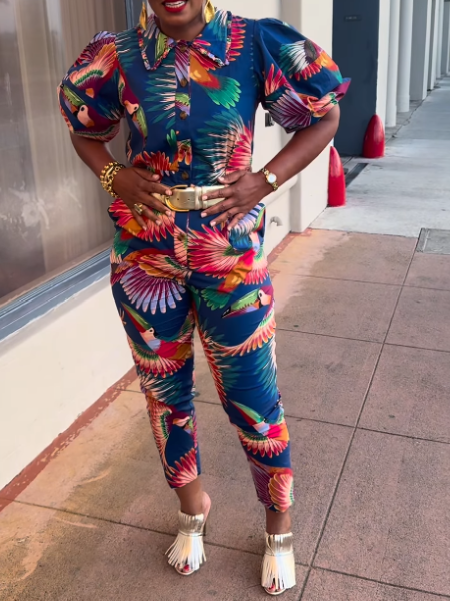 Printed Jumpsuit