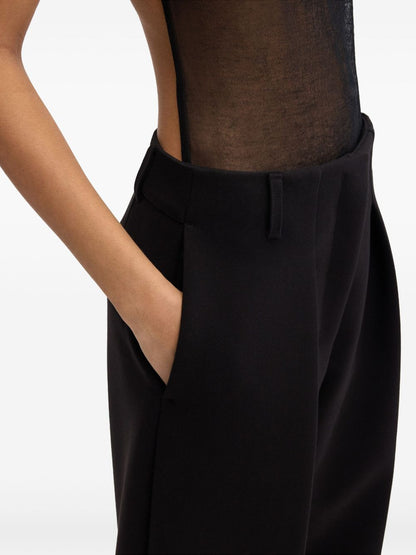 Polka dot T-shirt With Lantern-style Wide Leg Pants Sets