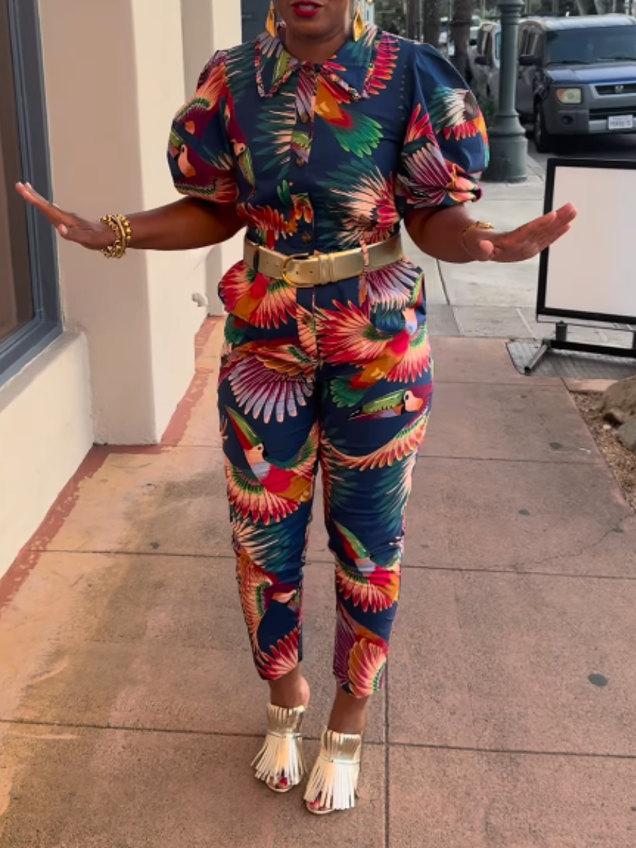Printed Jumpsuit